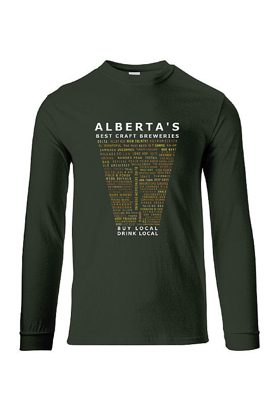 Long Sleeve Brewer's Alley Logo T-Shirt - Brewer's Alley